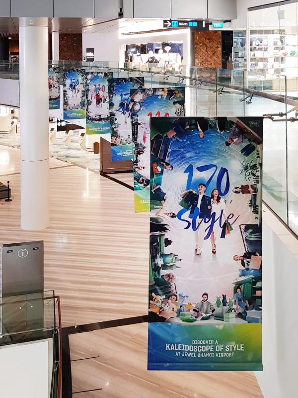 Jewel Changi Airport Large Format Printing and Installation
